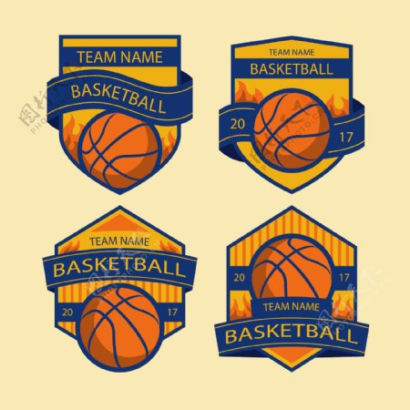 篮球培训比赛俱乐部LOGO标志