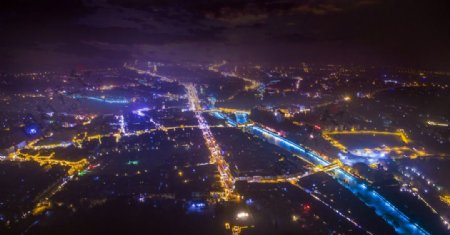 都江堰夜景