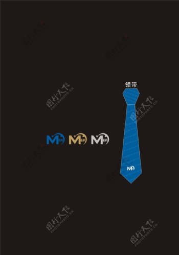 logo领带