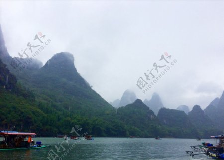 桂林山水秀丽景色