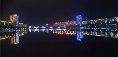 江边夜景