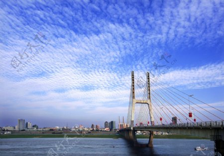 南昌八一大桥摄影图
