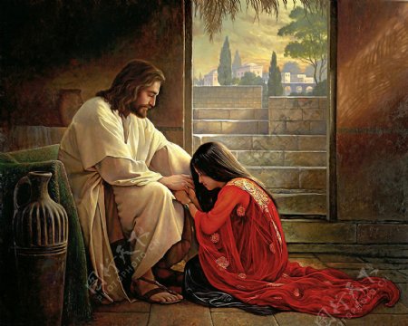 耶稣原谅悔罪妇女