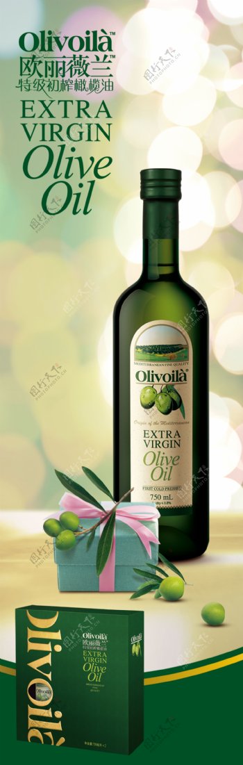 橄榄油展架