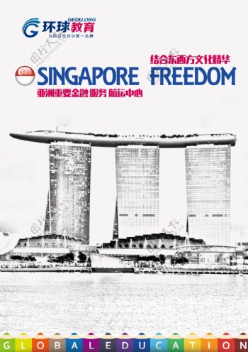 新加坡海报