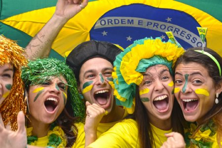 巴西球迷图片