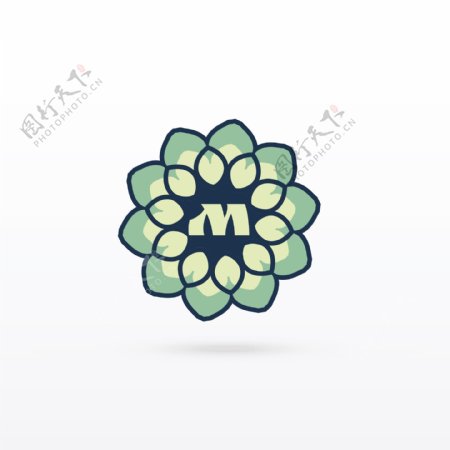 观赏花品牌标志logo