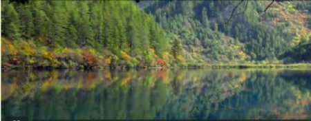 湖光山色自然风光美景高清实拍视频素材