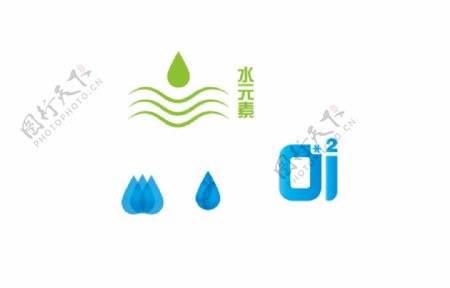 水元素logo设计