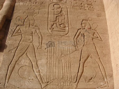 古埃及的石刻画