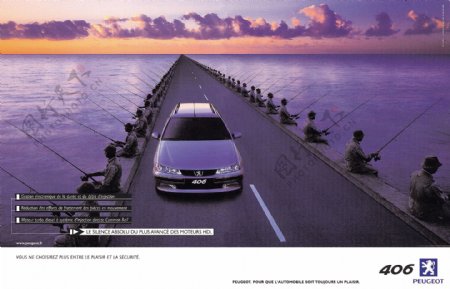 汽车广告创意设计0016