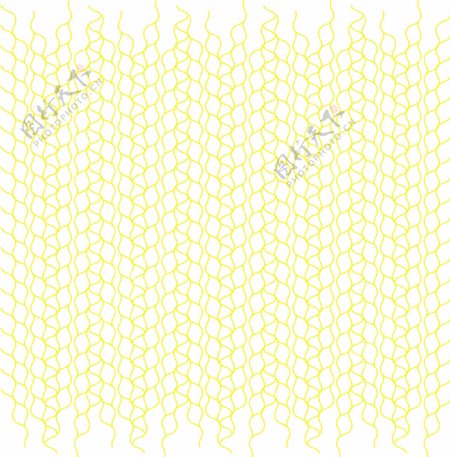 黄色密集图案矢量素材背景