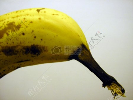 弯形的香蕉