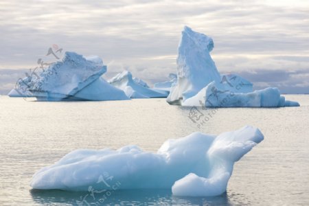 海面上的浮冰图片