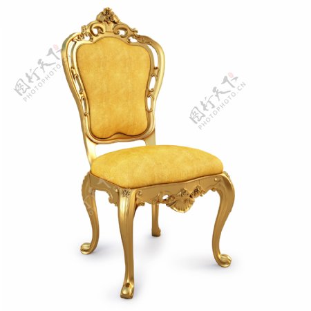 金色古典椅子