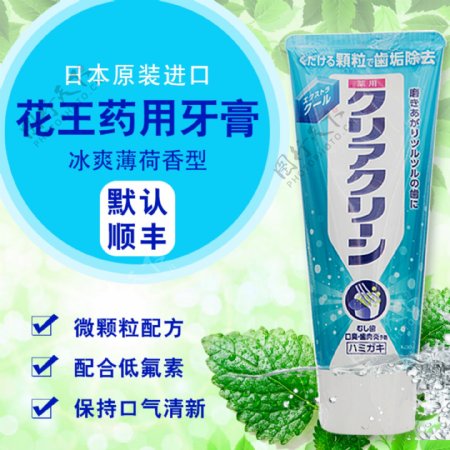 花王药用牙膏日本原装进口冰爽薄荷香型