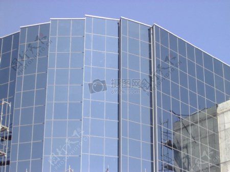 反光玻璃建筑