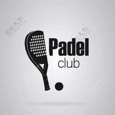 网球标志设计图片