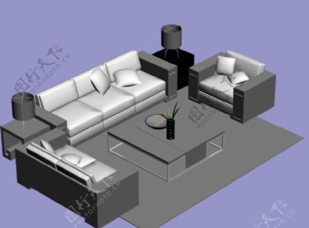 3D沙发设计