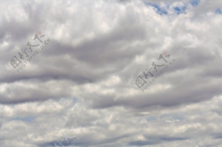 空中白云摄影图片
