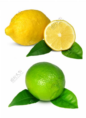 柠檬素材图片