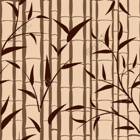 竹子花纹图片