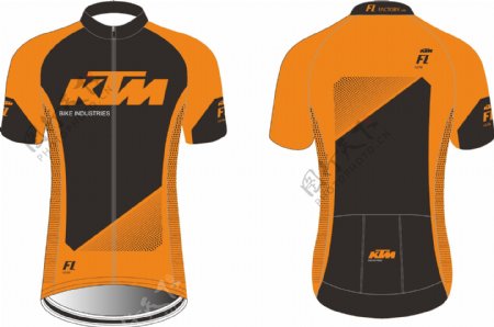 骑行服环法KTM服装设计