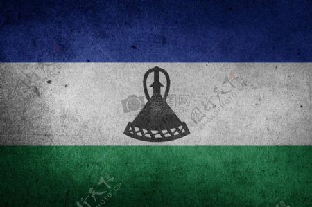 莱索托的国旗标志