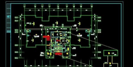 专业设计警报器房配电平面图