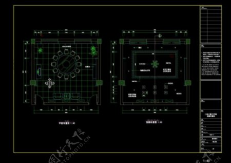 军需供应站建筑cad图纸素材