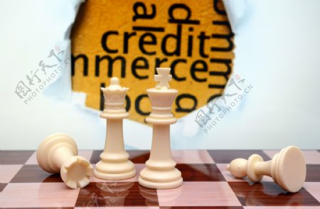 信用和国际象棋的概念