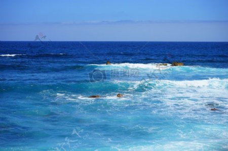 水面上的浪花