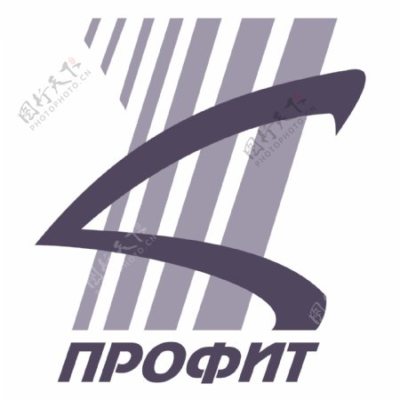 灰色竖条logo设计
