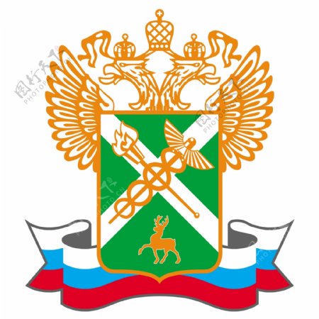 彩色贵族图标logo设计