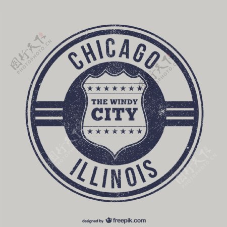 芝加哥邮票