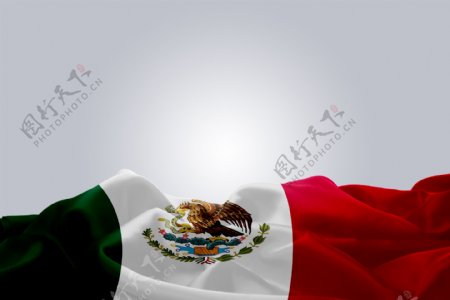 墨西哥国旗背景
