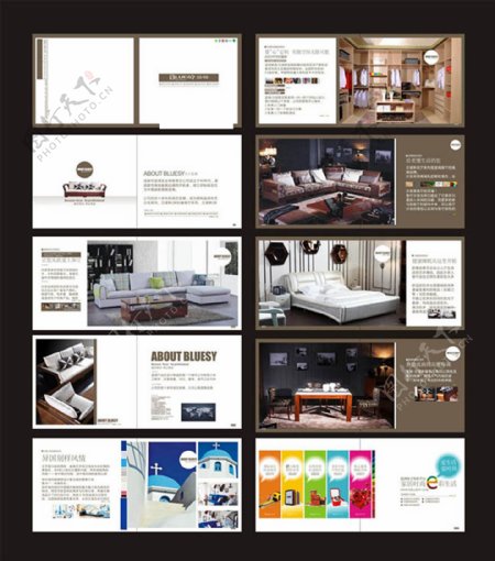 家具企业宣传画册设计