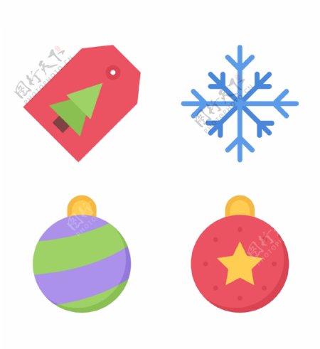 雪花雪球精美icon图标