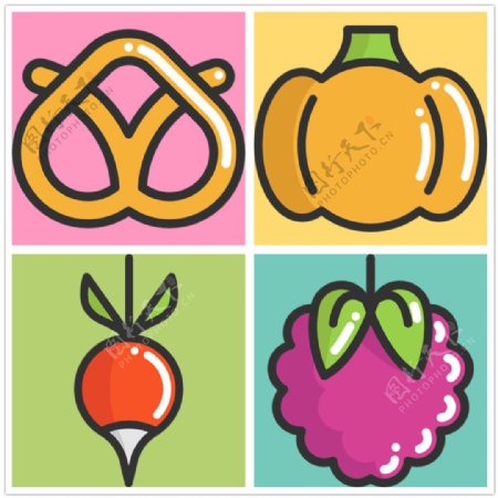 蔬果icon图标