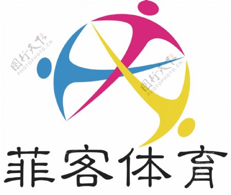 菲客体育logo设计