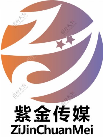 圆形zj的企业logo