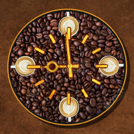 咖啡豆时钟