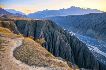 新疆独山子大峡谷风景