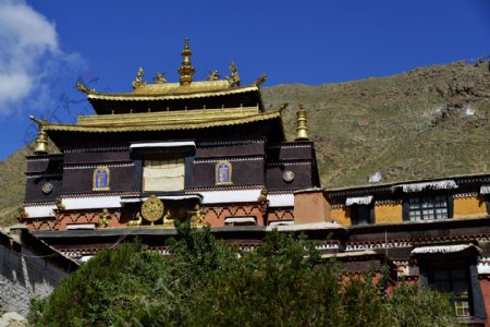 西藏扎什伦布寺风景