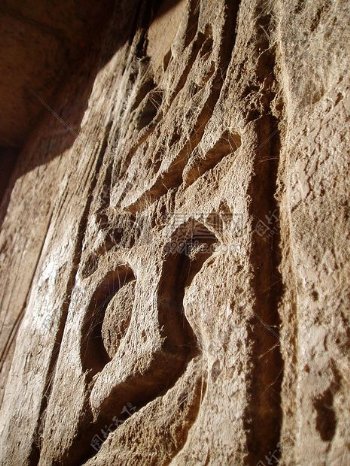 阴影蜘蛛网废墟埃及象形文字