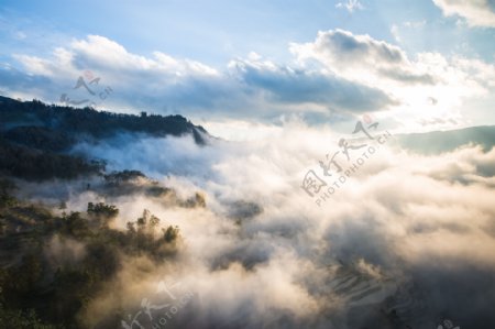 云南元阳梯田风景