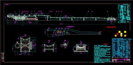 皮带机机械图纸