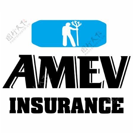 AMEV简约创意logo设计