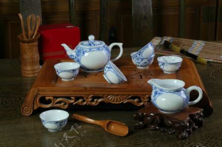景德镇陶瓷茶具图片