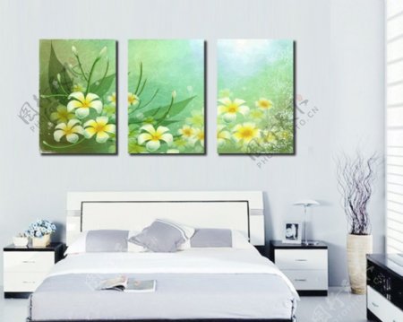 花卉卧室植物装饰画